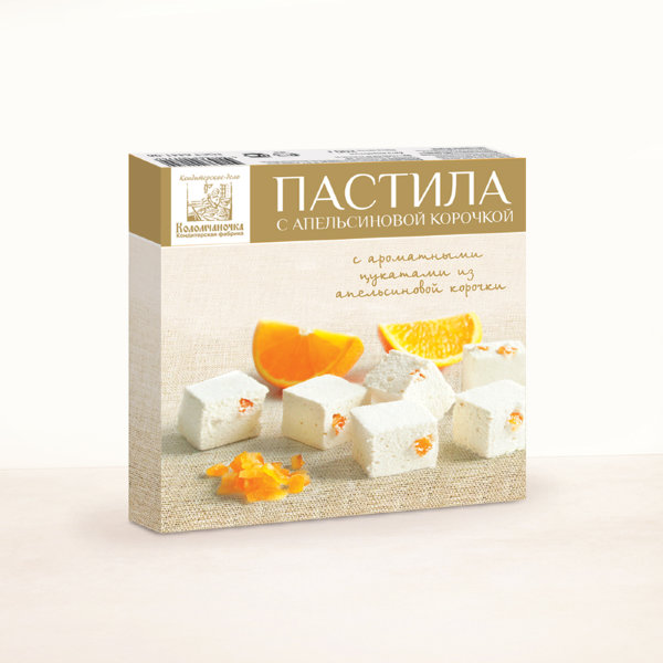 №2 Пастила 205г с апельсиновой корочкой  в Узловой
