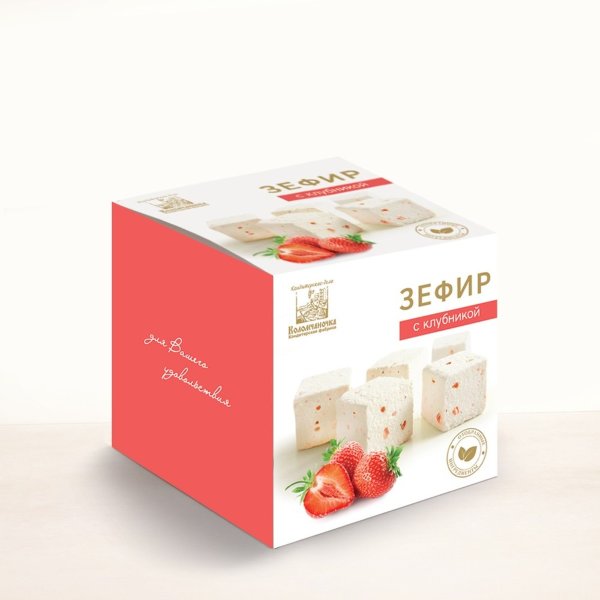 №2 Зефир с клубникой 180г  в Узловой