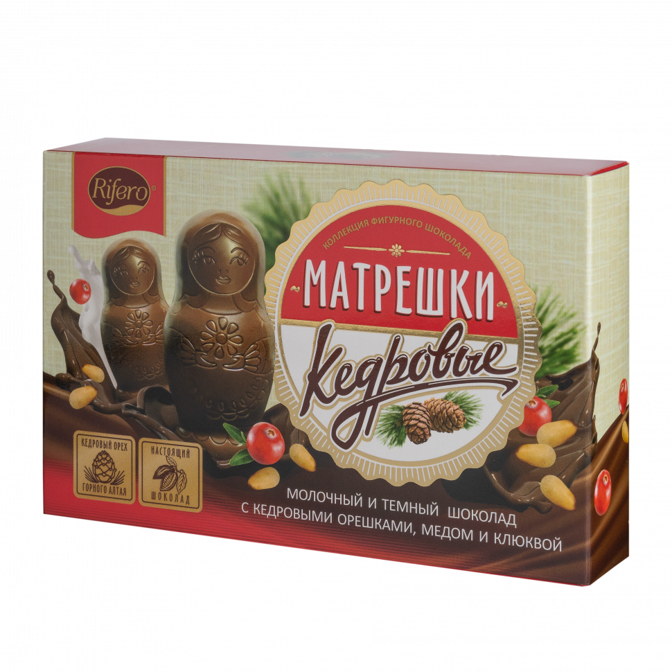  Риф и ко Конфеты "Матрёшки кедровые" 100г           в Узловой