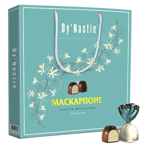 №3 Династия Сумка 170г Конфеты "Маскапроне" в Узловой